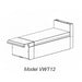 Vulcan VWT24 24" Heavy Duty Range, Range Line Work Surface, Modular, Natural Gas-cityfoodequipment.com