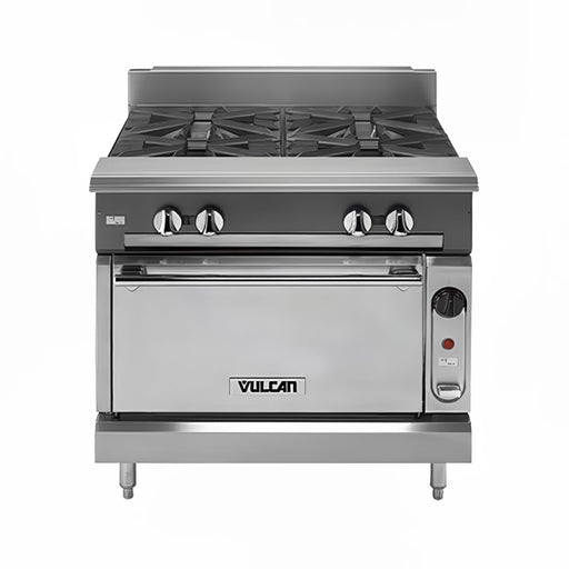 Vulcan VWT36S 36" V Series Heavy Duty Spreader Plate W/ Standard Oven, Natural Gas-cityfoodequipment.com