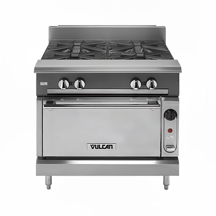 Vulcan VWT36S 36" V Series Heavy Duty Spreader Plate W/ Standard Oven, Natural Gas-cityfoodequipment.com