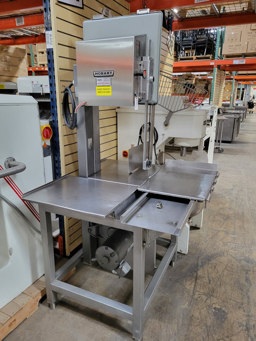 Used Hobart 5701D Commercial Meat Saw 200-230V, 3 Phase, 3HP-cityfoodequipment.com