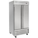 Compass SD35F - 39 1/2" Two Section Reach In Freezer, (2) Solid Doors, 115v-cityfoodequipment.com