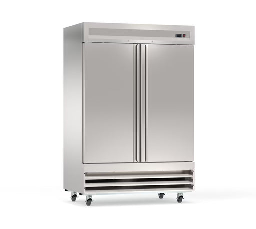 Compass SD54F - 54" Two Section Reach In Freezer, (2) Solid Doors, 115v-cityfoodequipment.com