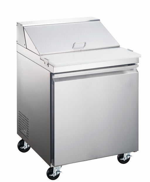 Compass SPT27 - 27 1/2" Sandwich/salad Prep Table W/ Refrigerated Base, 115v-cityfoodequipment.com