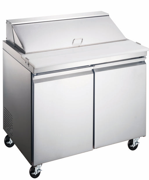 Compass SPT36 - 36 1/4" Sandwich/salad Prep Table W/ Refrigerated Base, 115v-cityfoodequipment.com
