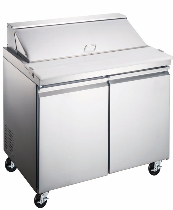 Compass SPT36 - 36 1/4" Sandwich/salad Prep Table W/ Refrigerated Base, 115v-cityfoodequipment.com