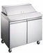 Compass SPT36 - 36 1/4" Sandwich/salad Prep Table W/ Refrigerated Base, 115v-cityfoodequipment.com