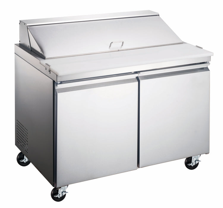 Compass SPT48 - 46 7/8" Sandwich/salad Prep Table W/ Refrigerated Base, 115v-cityfoodequipment.com