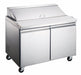 Compass SPT48 - 46 7/8" Sandwich/salad Prep Table W/ Refrigerated Base, 115v-cityfoodequipment.com