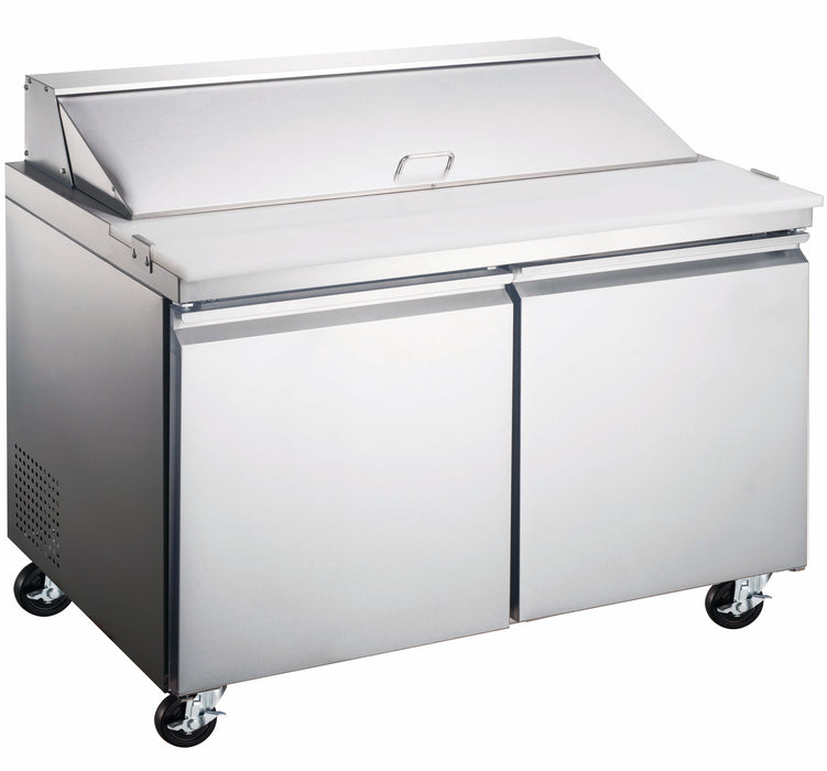 Compass PPT60 - 60 1/5" Sandwich/salad Prep Table W/ Refrigerated Base, 115v-cityfoodequipment.com