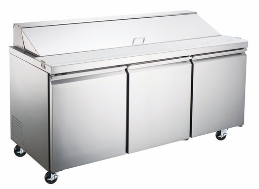 Compass SPT72 - 70 2/5" Sandwich/salad Prep Table W/ Refrigerated Base, 115v-cityfoodequipment.com