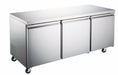 Compass PUC72R - 72" W Undercounter Refrigerator W/ (3) Sections & (3) Doors, 115v-cityfoodequipment.com