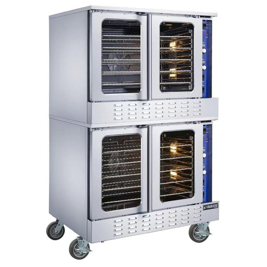 Convection Oven, Gas, Double-Deck, 38"W X 39-3/4"D X-cityfoodequipment.com