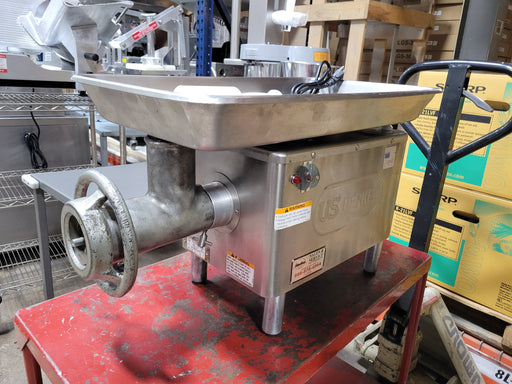 Used Berkel E-222 Commercial Meat Grinder - 1HP, 110 Volts-cityfoodequipment.com