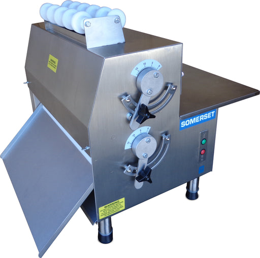 Somerset CDR-1500 Dough Roller - Advanced Side-Operated Compact Dough Sheeter-cityfoodequipment.com