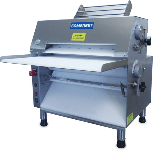 Somerset CDR-2000 Dough Roller - Advanced All-In-Front Compact Pizza Roller-cityfoodequipment.com