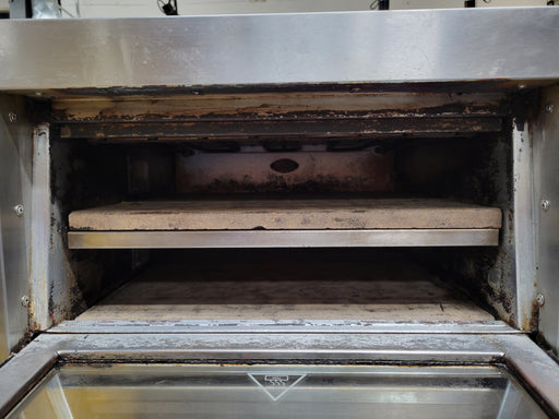 Used PizzaMaster 451ED-1 Commercial Countertop Pizza Oven, 3 Phase, 208V-cityfoodequipment.com