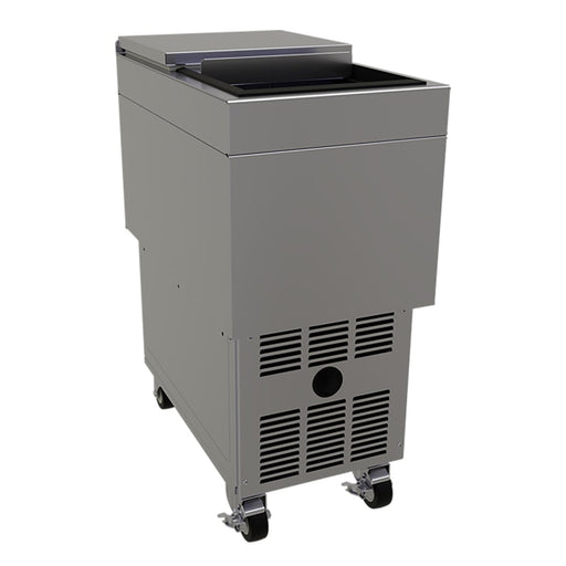Glastender FRM-2-C 14" Ice Bin w/ 42 lb Ice Bin, Stainless Steel, 120v-cityfoodequipment.com