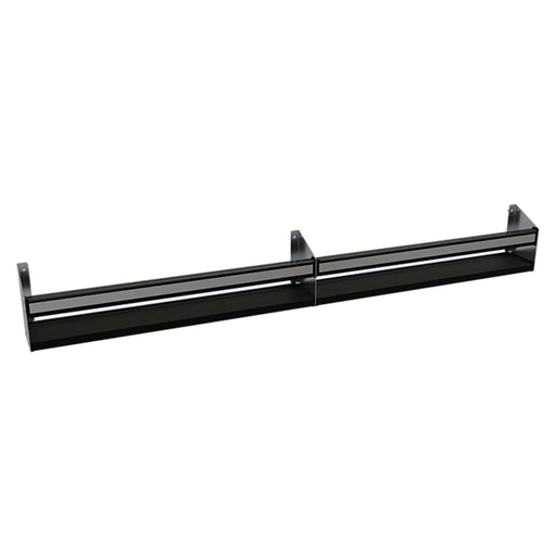 Glastender SSR-64 64" Single Tier Speed Rail - 16 Bottle Capacity, Stainless-cityfoodequipment.com