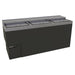 Glastender ST72-B 72" Forced Air Bottle Cooler - Holds (610) 12 oz Bottles, Lid Locks, Black, 120v-cityfoodequipment.com