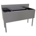 Glastender CBA-48-CP10 48" Main Line Cocktail Station w/ 67 lb Ice Bin, Stainless Steel-cityfoodequipment.com