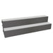 Glastender LLD2-30 2 Level Raised Liquor Display - Holds 14 Bottles, 30" x 8"-cityfoodequipment.com
