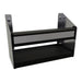 Glastender SSR-12 12" Single Tier Speed Rail - 3 Bottle Capacity, Stainless-cityfoodequipment.com
