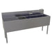 Glastender FSA-66R-S 66" 4 Compartment Sink w/ 11"L x 14"W Bowl, 10 1/4" Deep-cityfoodequipment.com