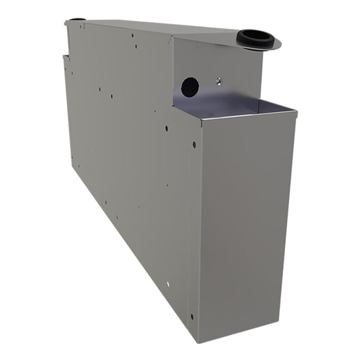 Glastender SHP-6 Main Line Pass Thru Soda Gun Holder - Stainless Steel, 6" x 38"-cityfoodequipment.com