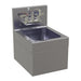 Glastender WHS-12 Wall Mount Commercial Hand Sink w/ 9 1/4"L x 11 1/2"W x 6"D Bowl - Faucet-cityfoodequipment.com