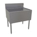 Glastender DBB-30 Main Line Underbar Freestanding Drainboard w/ 7" Backsplash - 30"W x 24"D x 37"H-cityfoodequipment.com