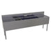 Glastender FSA-84-S 84" 4 Compartment Sink w/ 11"L x 14"W Bowl, 10 1/4" Deep-cityfoodequipment.com