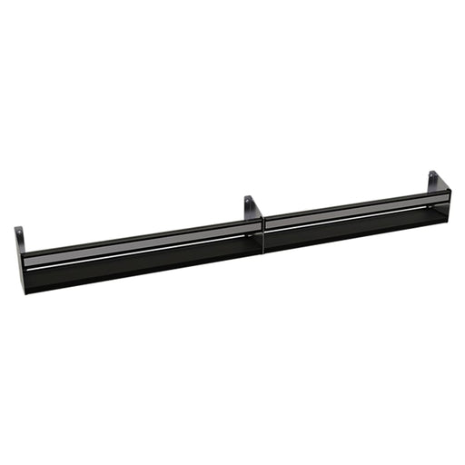 Glastender SSR-74 74" Single Tier Speed Rail - 19 Bottle Capacity, Stainless-cityfoodequipment.com