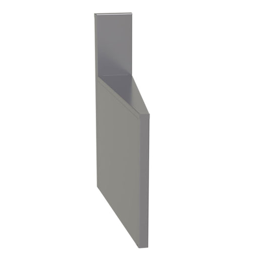 Glastender CIWA-10 5" Main Line Underbar Corner Drainboard, 7" Backsplash, 19" Front To Back-cityfoodequipment.com