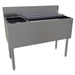 Glastender CBA-42L-CP10 42" Main Line Cocktail Station w/ 84 lb Ice Bin, Stainless Steel-cityfoodequipment.com