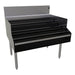 Glastender LDB-36S 5 Level Raised Liquor Display - Holds 45 Bottles, 7" Backsplash, 36" x 29"-cityfoodequipment.com