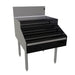 Glastender LDA-42D 5 Level Raised Liquor Display - Holds 50 Bottles, 7" Backsplash, 42" x 29"-cityfoodequipment.com