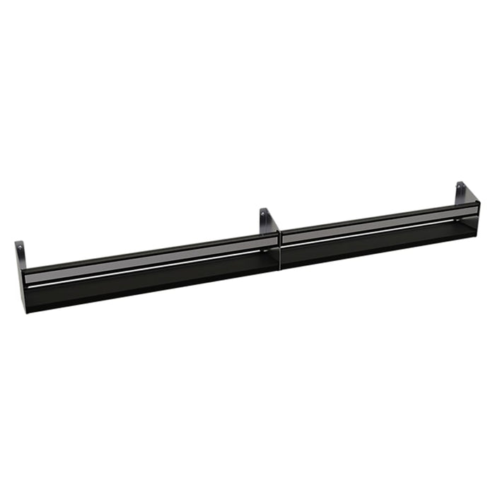 Glastender SSR-75 75" Single Tier Speed Rail - 19 Bottle Capacity, Stainless-cityfoodequipment.com