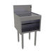 Glastender DBHA-18-LD Main Line Underbar Freestanding Drainboard Cabinet w/ 7" Backsplash - 18"W x 19"D x 37"H-cityfoodequipment.com