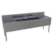 Glastender FSB-84-S 84" 4 Compartment Sink w/ 11"L x 14"W Bowl, 10 1/4" Deep-cityfoodequipment.com