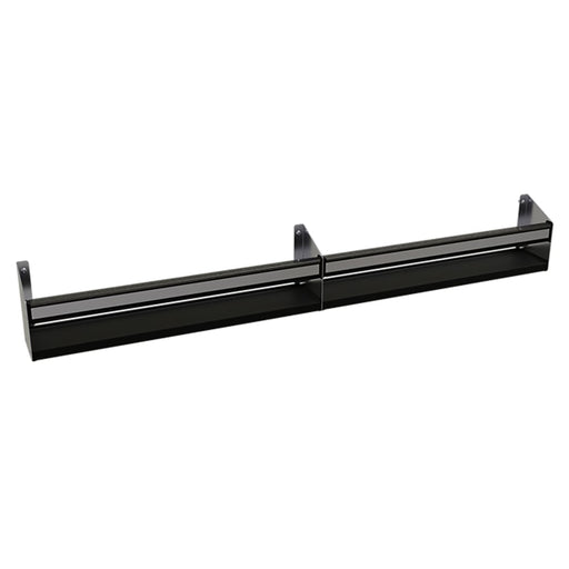 Glastender SSR-49 49" Single Tier Speed Rail - 13 Bottle Capacity, Stainless-cityfoodequipment.com