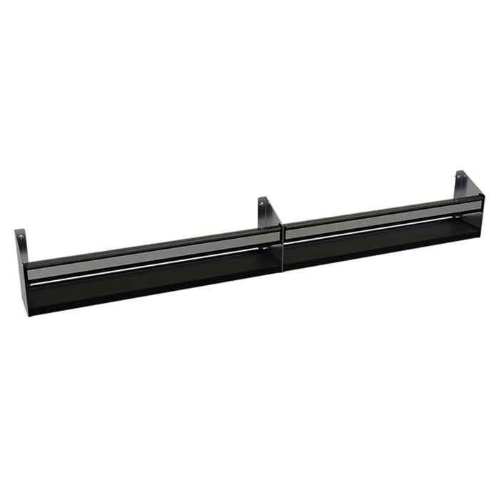 Glastender SSR-49 49" Single Tier Speed Rail - 13 Bottle Capacity, Stainless-cityfoodequipment.com
