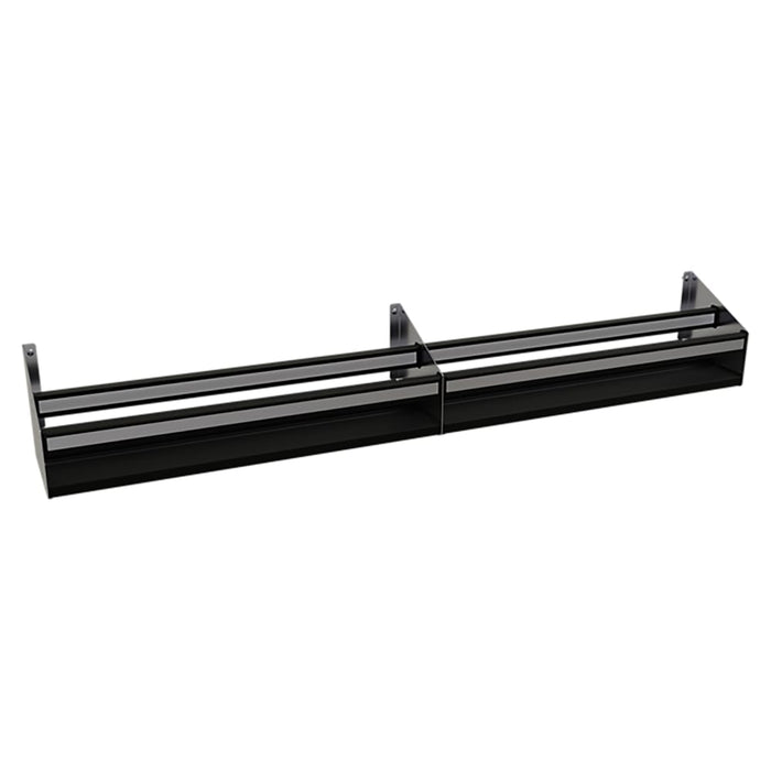 Glastender DSR-71 71" Double Tier Speed Rail - 36 Bottle Capacity, Stainless-cityfoodequipment.com