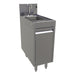 Glastender SWB-12-C Underbar Dump Sink w/ 9 1/4"L x 11 1/2"W x 6"D Bowl - Faucet-cityfoodequipment.com