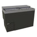 Glastender MF48-B 2 Section Glass Chiller w/ 147 Mug Capacity - Black, 120v-cityfoodequipment.com