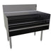 Glastender LDB-36 4 Level Raised Liquor Display - Holds 36 Bottles, 7" Backsplash, 36" x 24"-cityfoodequipment.com