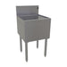 Glastender DBA-18 Main Line Underbar Freestanding Drainboard w/ 7" Backsplash - 18"W x 19"D x 37"H-cityfoodequipment.com