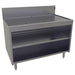 Glastender DBCB-42-LD Main Line Underbar Freestanding Drainboard Cabinet w/ 7" Backsplash - 42"W x 24"D x 37"H-cityfoodequipment.com