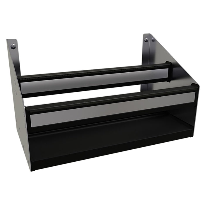 Glastender DSR-16 16" Double Tier Speed Rail - 8 Bottle Capacity, Stainless-cityfoodequipment.com