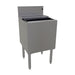 Glastender IBA-18-ED 18" Main Line Ice Bin w/ 69 lb Ice Bin, Stainless Steel-cityfoodequipment.com