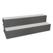 Glastender LLD2-24 2 Level Raised Liquor Display - Holds 12 Bottles, 24" x 8"-cityfoodequipment.com